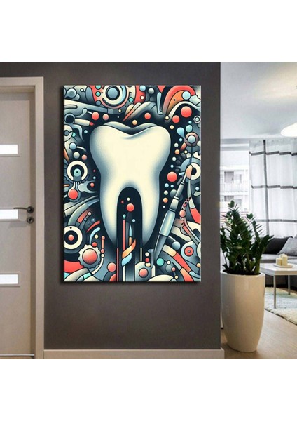 Ağız ve Diş Polikliniği, Dişçi Tabloları Dekoratif Diş, Dekoratif Dişçi, Dişçi Dekorasyonu DSC216