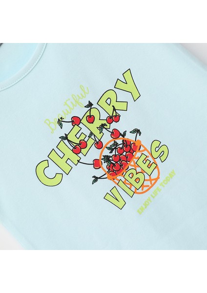 Kız Çocuk Kısa Kol Sweat - 32423 - Mint Yeşili