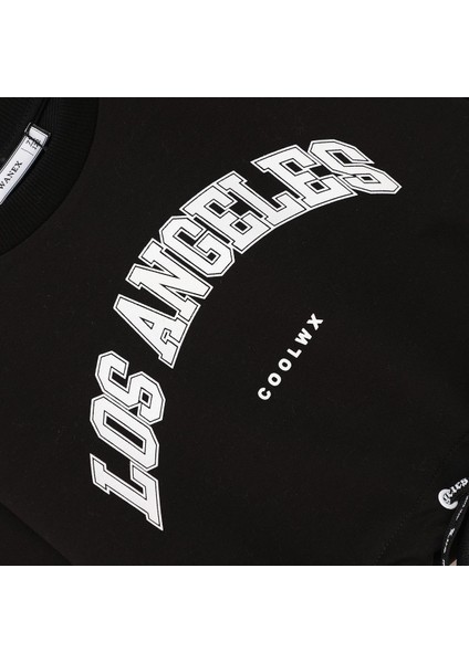 Kız Çocuk Bisiklet Yaka Sweat - 32391 - Siyah fiyatları