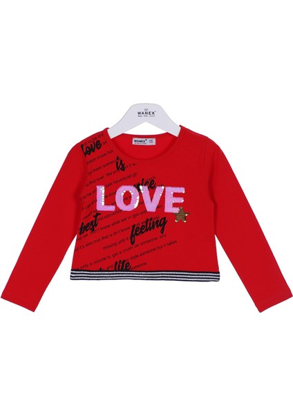 Kız Çocuk 2 Li Takım - 21742 - Kırmızı modelleri