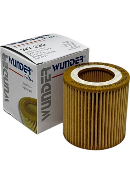 Bmw 3 Serisi F30, F31, F34 (320 I, 328 I) 2011-2019 Yağ Filtresi