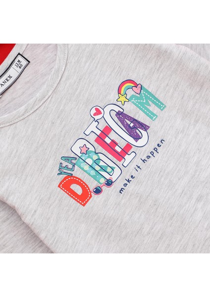 Kız Çocuk Uzun Kol Sweat - 32415 - Melanj fiyatları