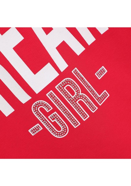 Kız Çocuk Sweat - 31518 - Pembe