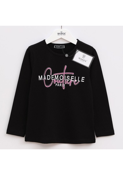 Kız Çocuk Uzun Kol Ince Sweat - 31483 - Vanilya