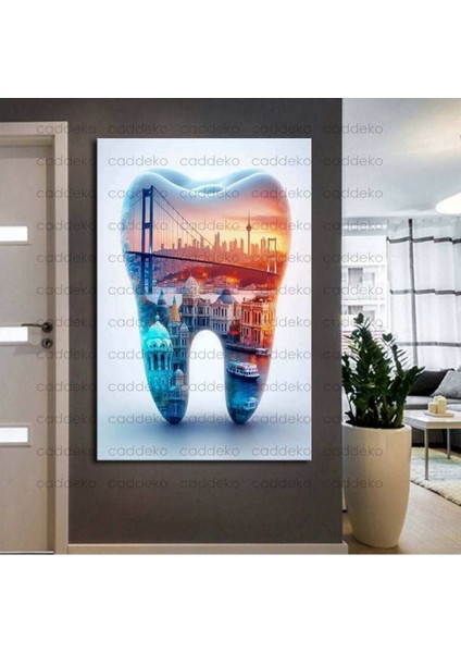 Ağız ve Diş Polikliniği, Dişçi Tabloları Dekoratif Diş, Dekoratif Dişçi, Dişçi Dekorasyonu DSC300