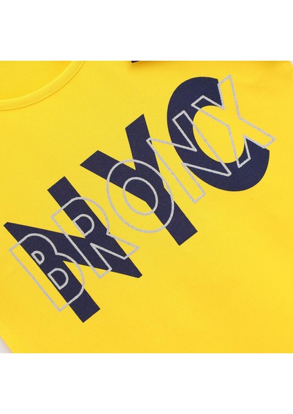 Kız Çocuk Kısa Kol Tshirt - 31457 - Sarı fiyatları