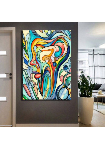 Ağız ve Diş Polikliniği, Dişçi Tabloları Dekoratif Diş, Dekoratif Dişçi, Dişçi Dekorasyonu DSC209