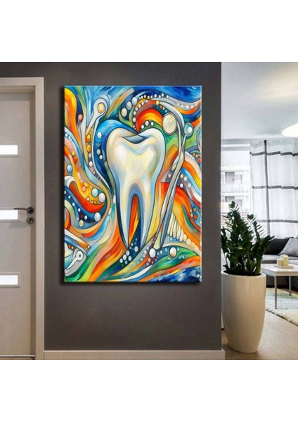 Ağız ve Diş Polikliniği, Dişçi Tabloları Dekoratif Diş, Dekoratif Dişçi, Dişçi Dekorasyonu DSC217