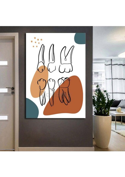 Ağız ve Diş Polikliniği, Dişçi Tabloları Dekoratif Diş, Dekoratif Dişçi, Dişçi Dekorasyonu DSC201
