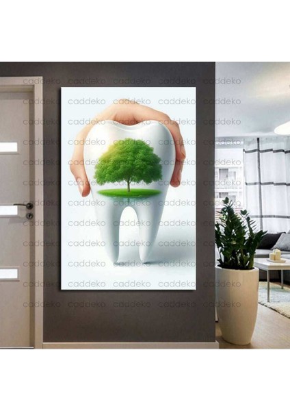 Ağız ve Diş Polikliniği, Dişçi Tabloları Dekoratif Diş, Dekoratif Dişçi, Dişçi Dekorasyonu DSC340