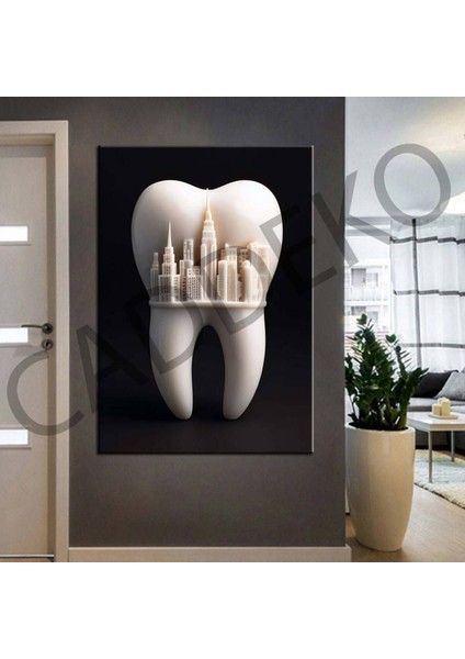 Ağız ve Diş Polikliniği, Dişçi Tabloları Dekoratif Diş, Dekoratif Dişçi, Dişçi Dekorasyonu DSC257