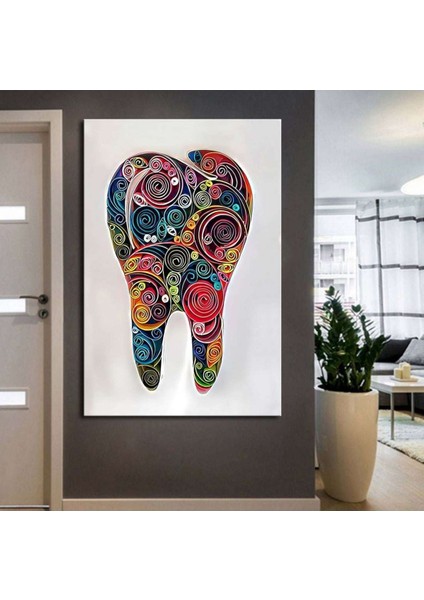 Ağız ve Diş Polikliniği, Dişçi Tabloları Dekoratif Diş, Dekoratif Dişçi, Dişçi Dekorasyonu DSC179