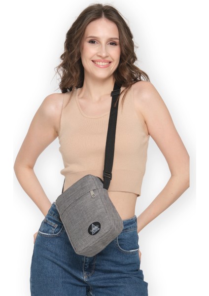Geniş Ön Cepli Unisex Free Bag Omuz Askılı Çanta Çapraz Askılı Çanta