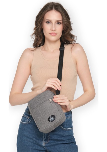 Geniş Ön Cepli Unisex Free Bag Omuz Askılı Çanta Çapraz Askılı Çanta