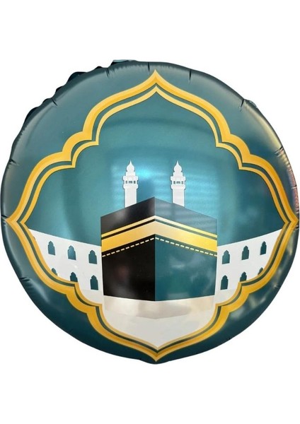 Hoş Geldin Ramazan Kabe Şekilli Folyo Balon