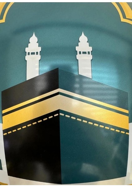 Hoş Geldin Ramazan Kabe Şekilli Folyo Balon modelleri