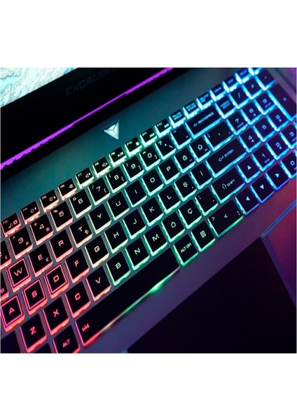 Msı Pulse GL66 11UEK-048TR Msi Notebook Klavyesi Siyah Tr, Ver.2 - Single-Zone Rgb