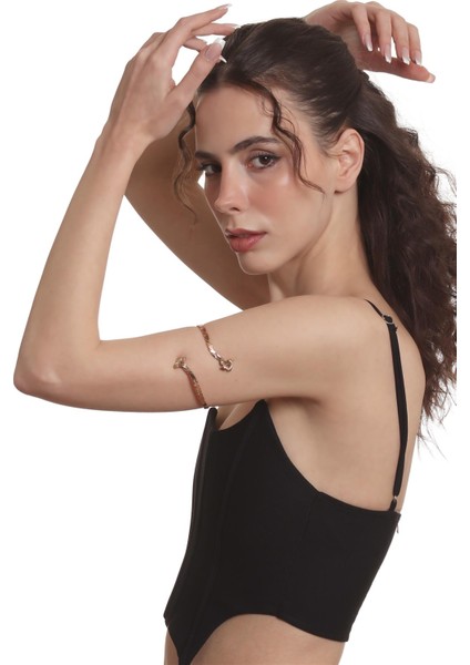 Kadın Dolama Model Burgulu Çiçek Figürlü Ayarlanabilir Açık Band El Yapımı Bakır Üst Kol Aksesuarı fırsatları