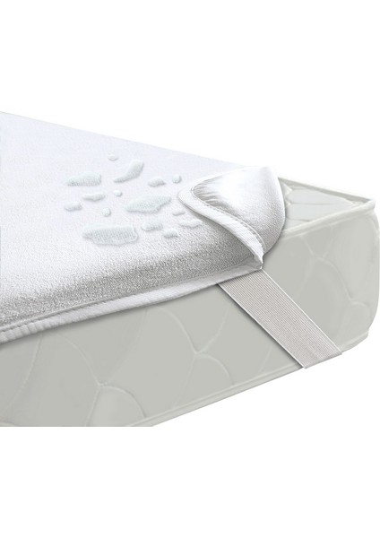 Sıvı Geçirmez Alez 200X230 cm Çift Kişilik Yatak Koruyucu Pamuklu Köşe Lastikli fiyatları