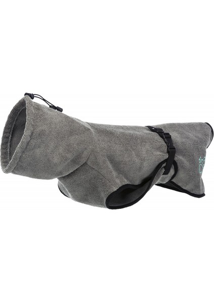 Köpek Havlu Bornoz L 60CM Gri 276097