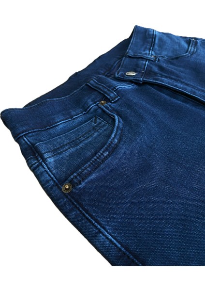 Erkek Normal Kesim Yüksek Bel Boru Paça Likralı Esnek Hafif Soldurmalı Kot Pantolon fırsatları