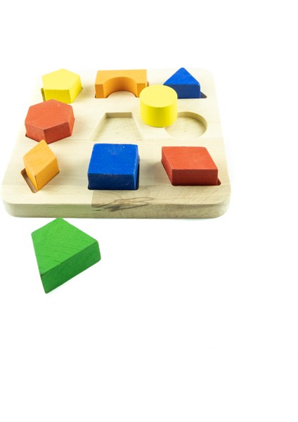 Oyuncak Şekiller Ahşap Eğitici Şekiller