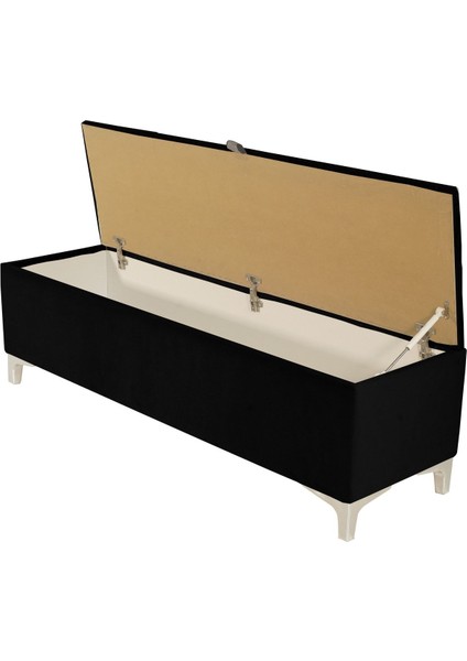 Vetra V2 Sandıklı Puf Siyah Dilimli Model Sandıklı Bench Sandıklı Yatak Ucu Bankı fırsatları