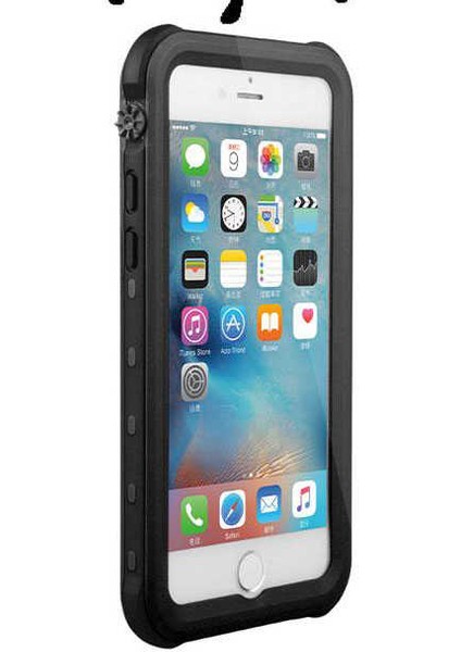 iPhone 6/6s Kılıf Su ve Toz Geçirmez 360° Tam Koruma Shockproof Kapak