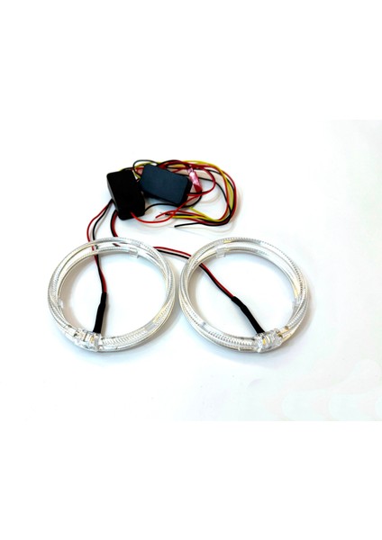 Angel Halka Cree Chipset 95MM Beyaz Turuncu Sinyal Modlu