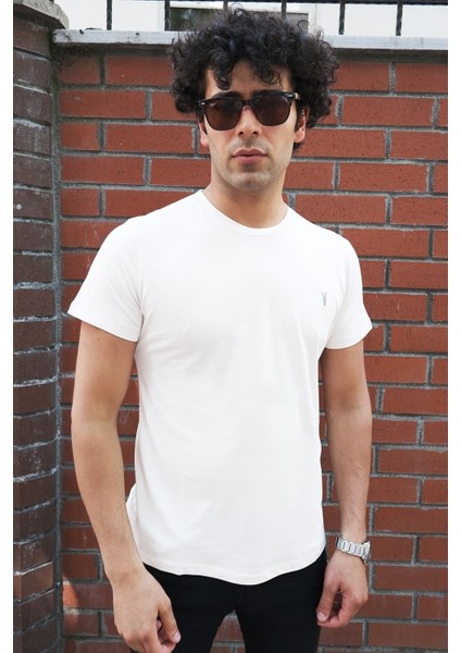 Bisiklet Yaka Standart Kalıp Basic Siyah-Beyaz Erkek T-Shirt 2'li Paket fiyatları