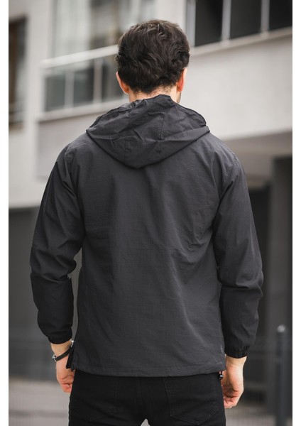 Bl 677 Cepli Yarım Fermuarlı Suya Dayanıklı Erkek Yağmurluk fırsatları