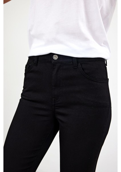 Kadın Gabriella Siyah Powerstretch Skinny Pantolon