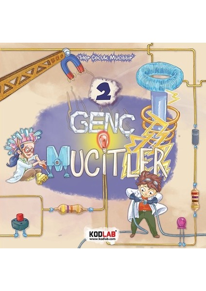 Kodlab Yayın Genç Mucitler 2 Renkli 7 Yaş ve Üzeri