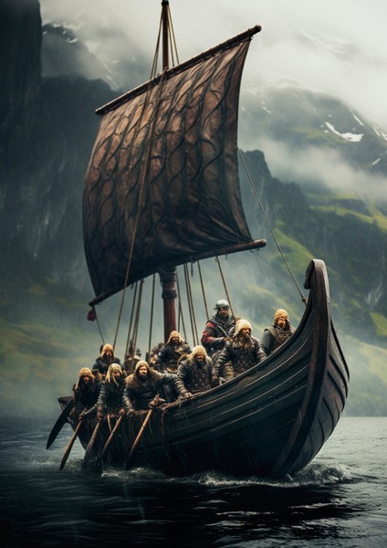 Postercity Vikingler Dizi Poster Çerçevesiz Parlak Kağıt fiyatları