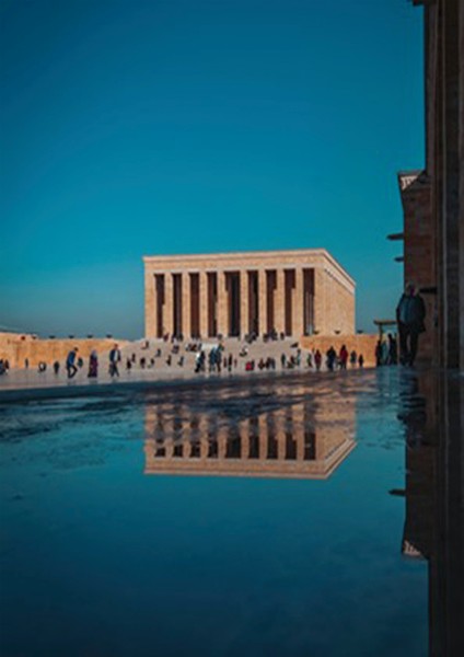 Postercity Anıtkabir Poster Çerçevesiz Parlak Kağıt