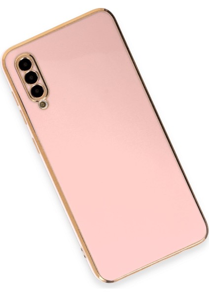 Samsung Galaxy A30S Kılıf Volet Silikon - Pembe 277097