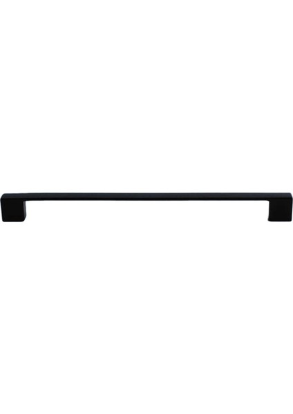 12 Adet Marmara Kulp 224 mm Siyah Mutfak Kulpu Çekmece Dolap Kapak Kulbu Metal Mobilya Dolabı Kulp