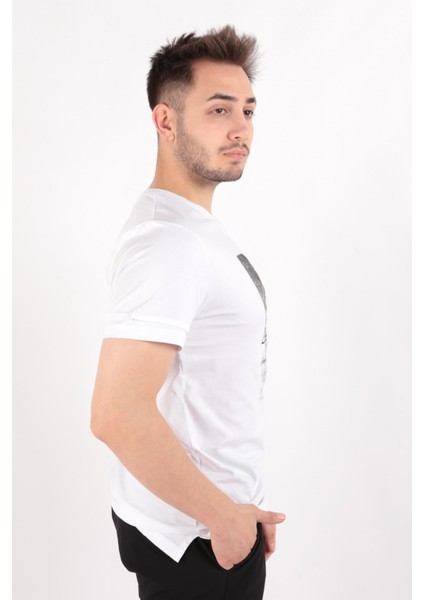 4048 Erkek Bisiklet Yaka T-Shirt modelleri