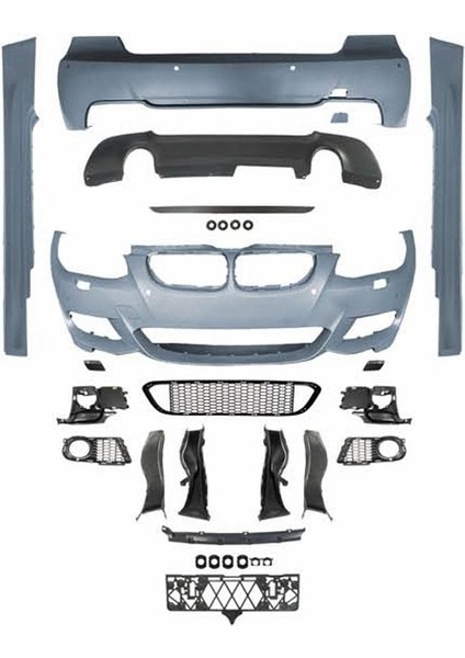 Bmw e92 lci mtech body kit tampon seti