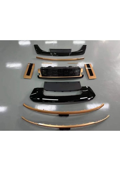 Lr range rover vogue uyumlu golden tampon ekleri seti 2023+