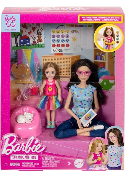 HRG48 Barbie ve Chelsea Sanat Atölyesi Oyun Seti