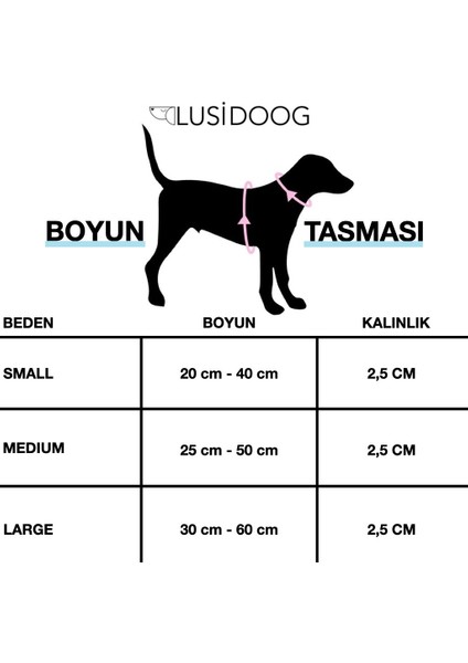 Klipsli Siyah Köpek Tasması (S-M-L Beden) Kadife modelleri