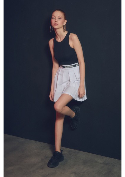 Fitilli Bisiklet Yaka Crop Body fiyatları