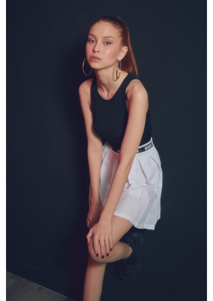 Fitilli Bisiklet Yaka Crop Body modelleri