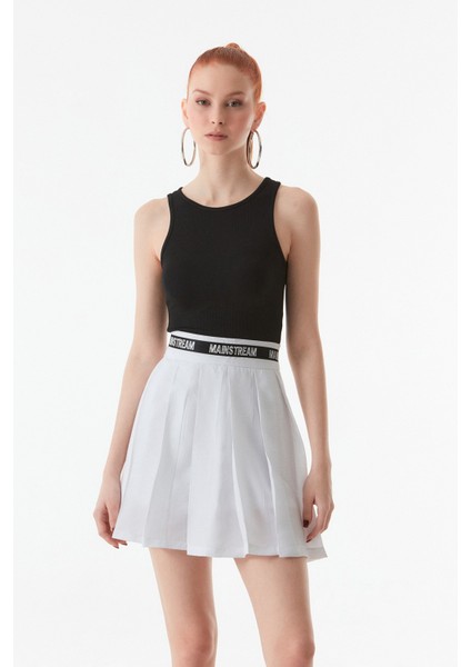 Fitilli Bisiklet Yaka Crop Body fırsatları