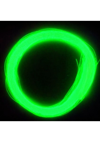 Sarı Fosforlu Karanlıkta Parlayan, Glow / Luminous In The Dark, Ultraviyole (Uv) Neon Işıkta Parlayan 1 Adet Poşet Çapari Simi