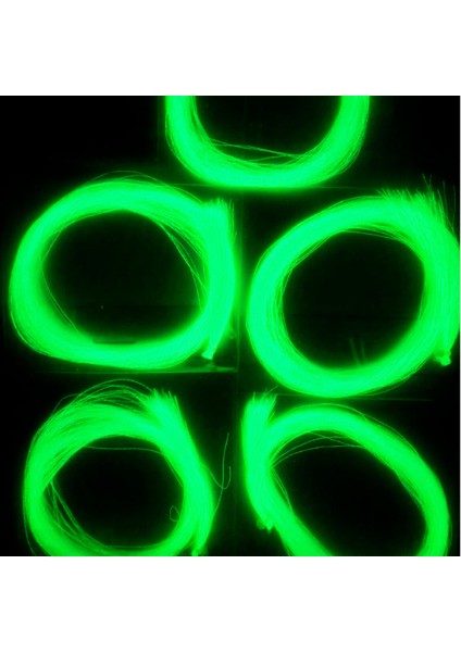 Sarı Fosforlu Karanlıkta Parlayan, Glow / Luminous In The Dark, Ultraviyole (Uv) Neon Işıkta Parlayan 1 Adet Poşet Çapari Simi