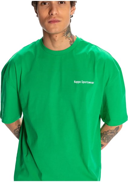 Authentic Dan Erkek Yeşil T-Shirt 371S89W-D16