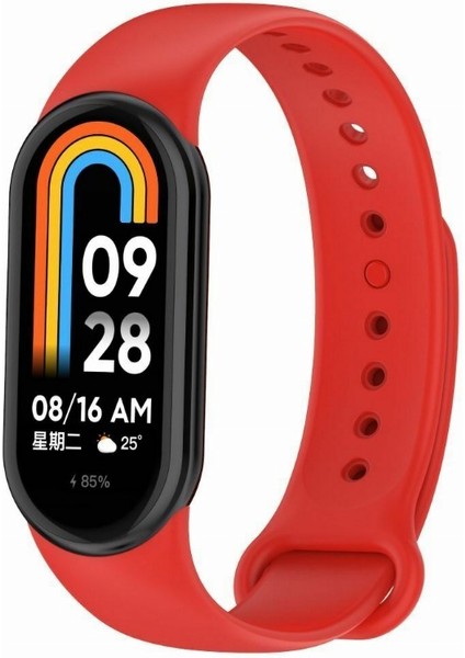 Xiaomi Mi Band 8 Uyumlu Soft Silikon Kordon