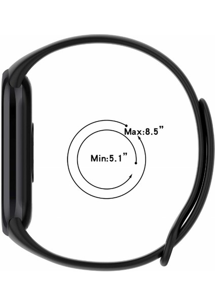 Xiaomi Mi Band 8 Uyumlu Soft Silikon Kordon modelleri